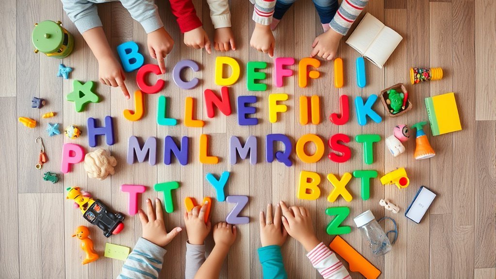 active letter exploration game