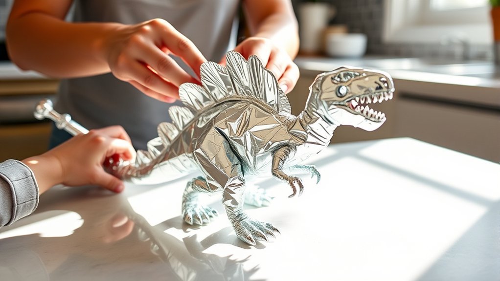 affordable aluminum foil artistry