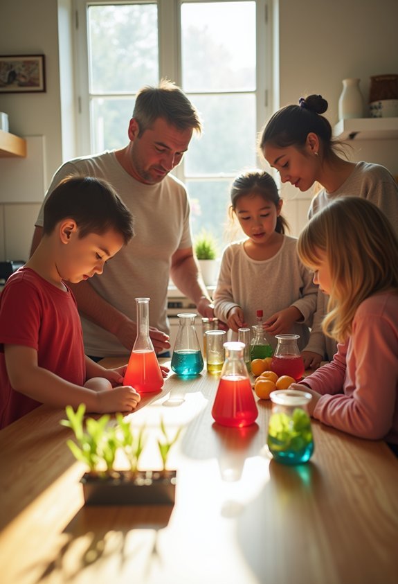 age appropriate family experiments