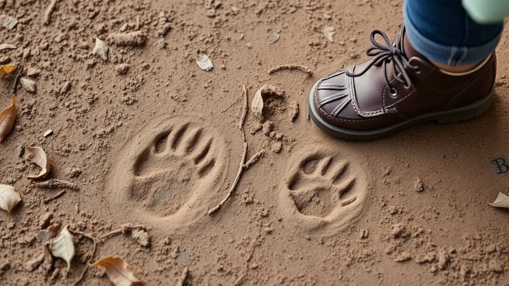 animal tracking scavenger hunt