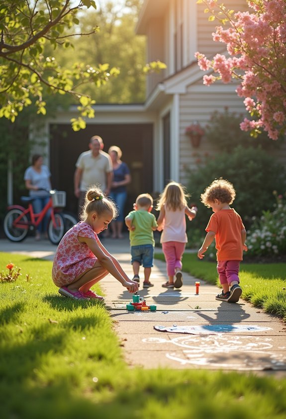 backyard adventures and exploration