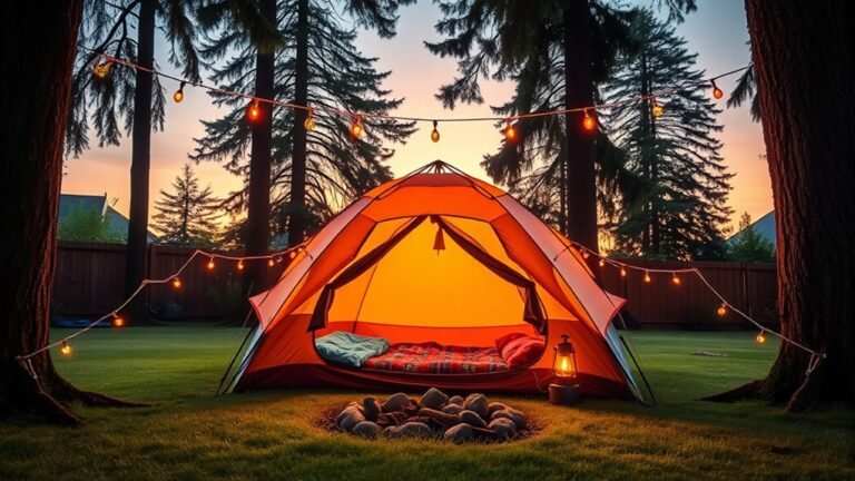 backyard camping activities for children