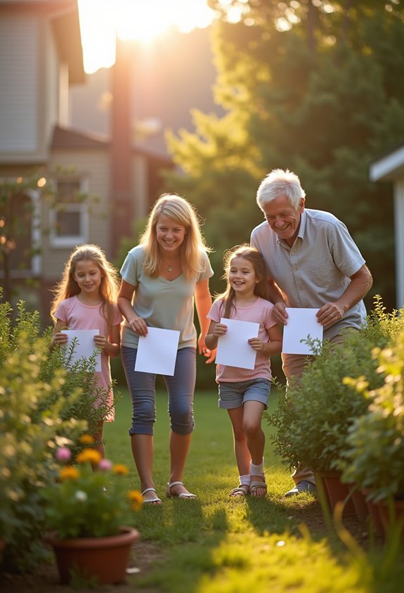 backyard scavenger hunt adventure