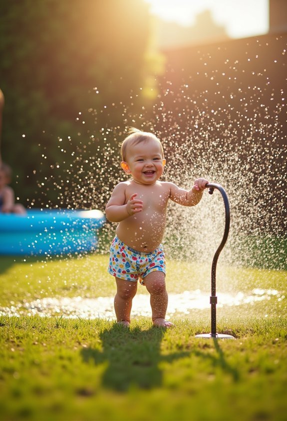 backyard water play fun