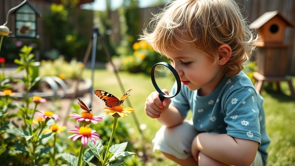 backyard wildlife observation stations
