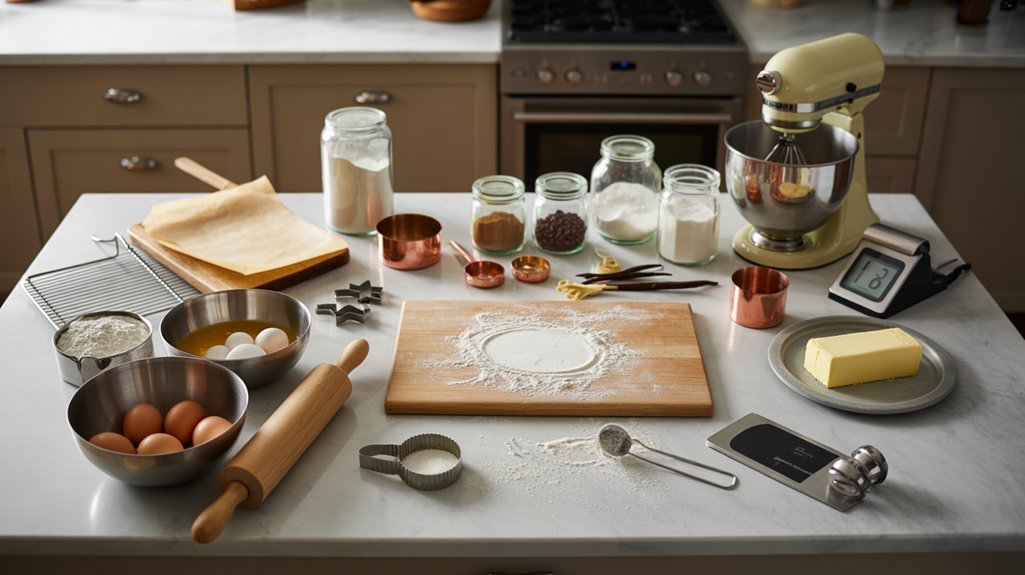 baking essentials and tools