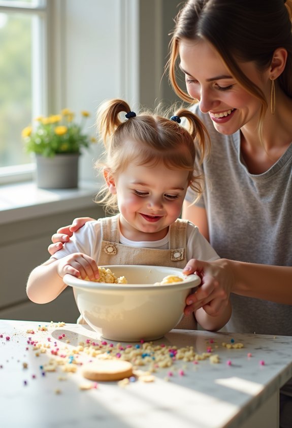 baking fun with toddlers