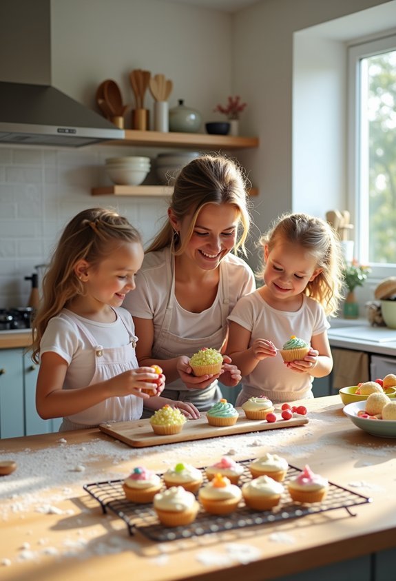 baking memories with children