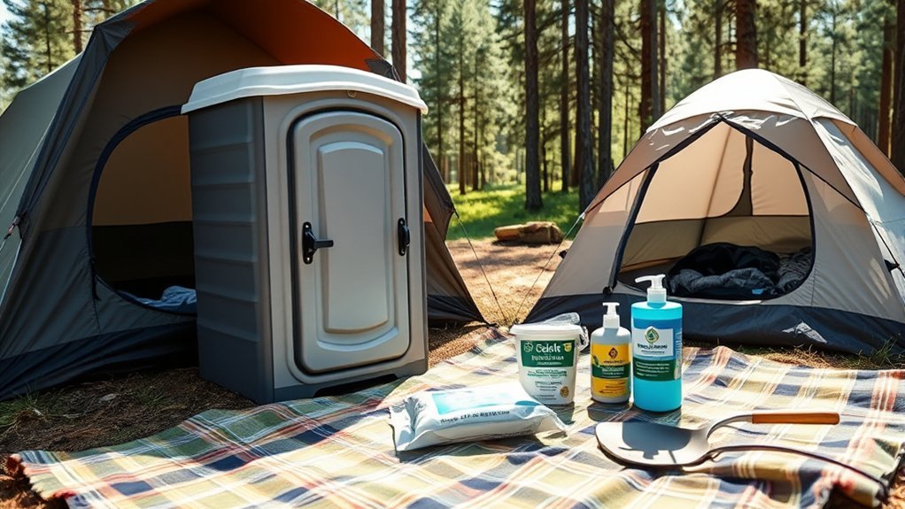 bathroom preparedness for camping