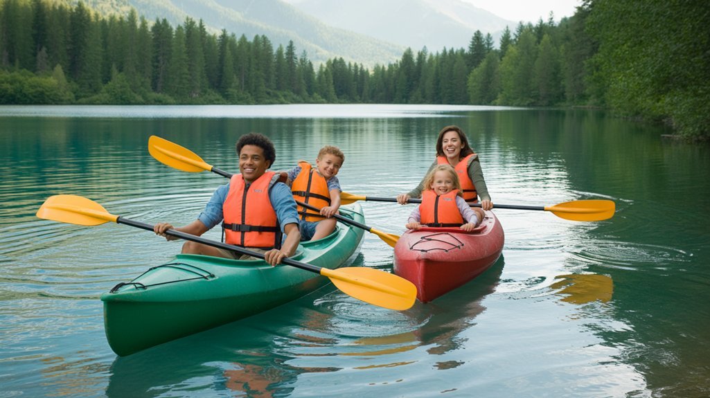 beginner friendly family kayaking adventures