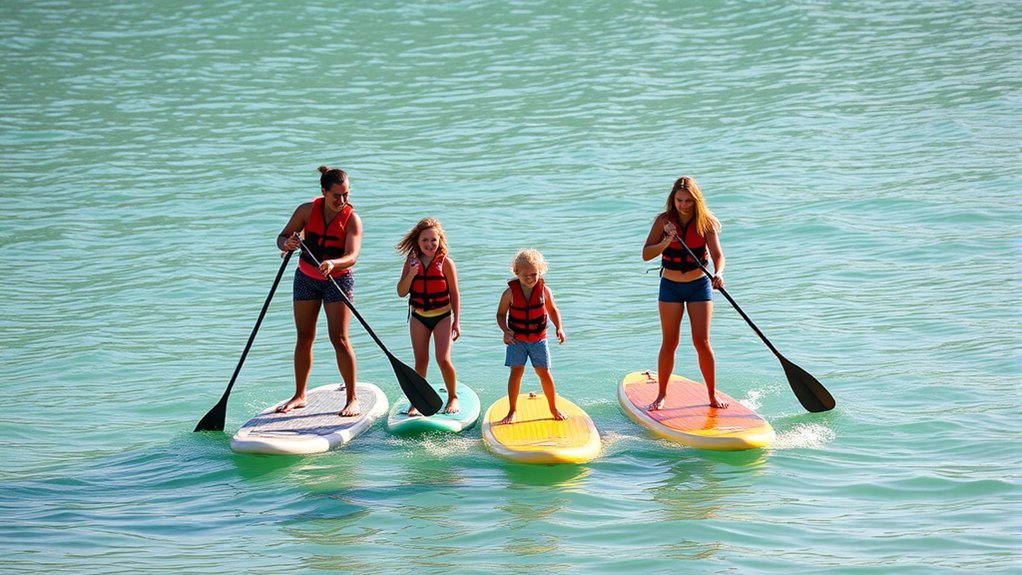 beginner friendly family water activity