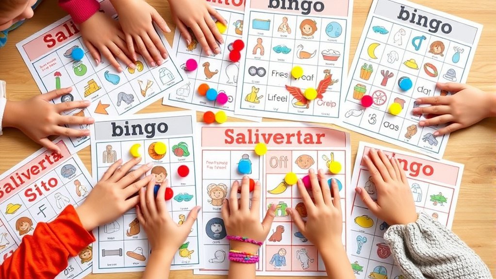 bingo spelling word practice