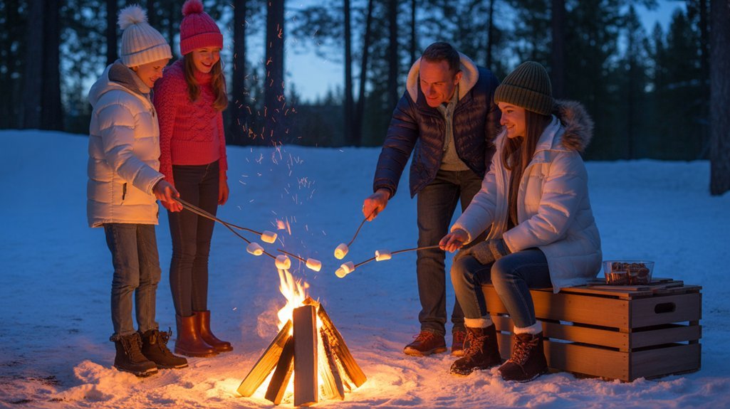 bonfire s mores storytelling gratitude