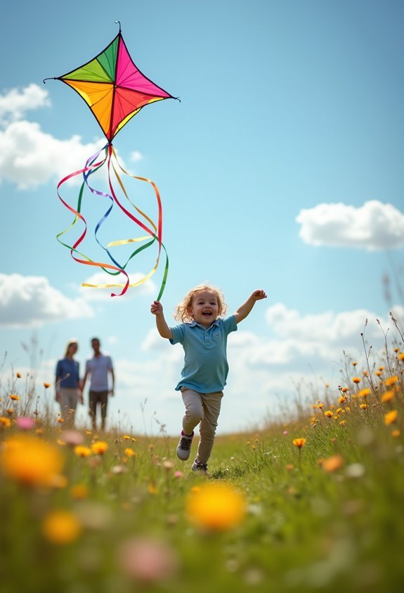build kites with household materials