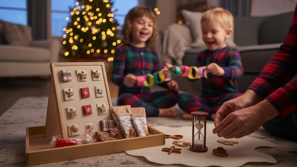 calm christmas eve preparation