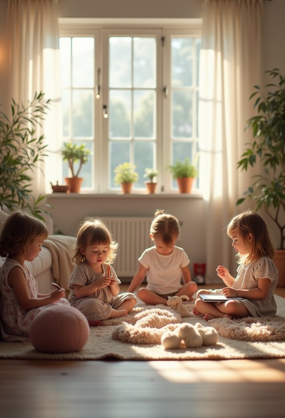 calm daily family rhythms