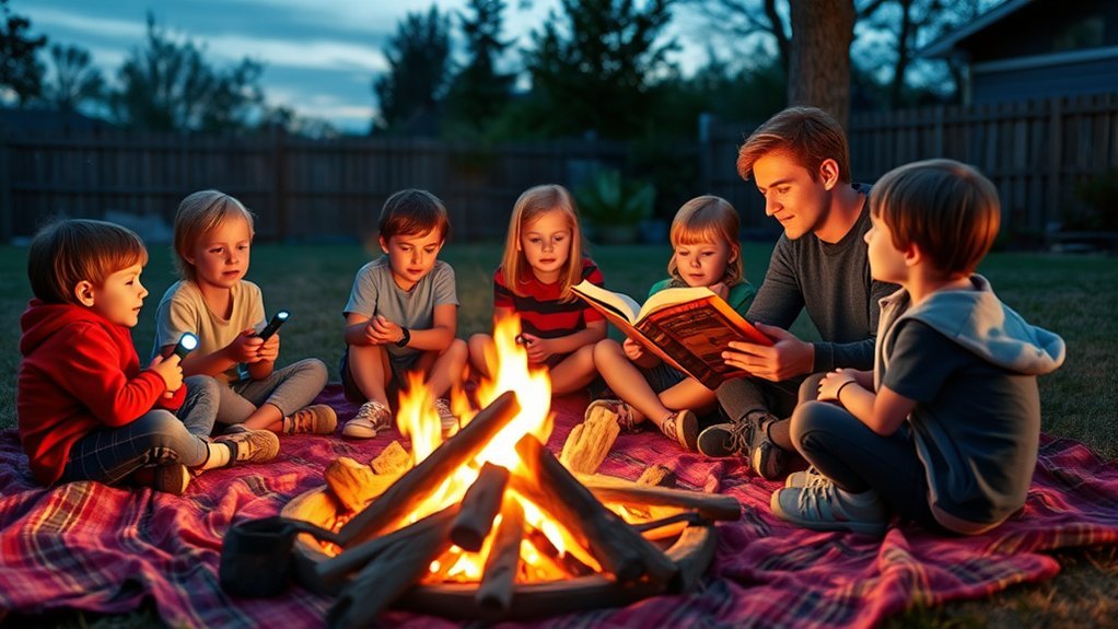 camping stories by fire