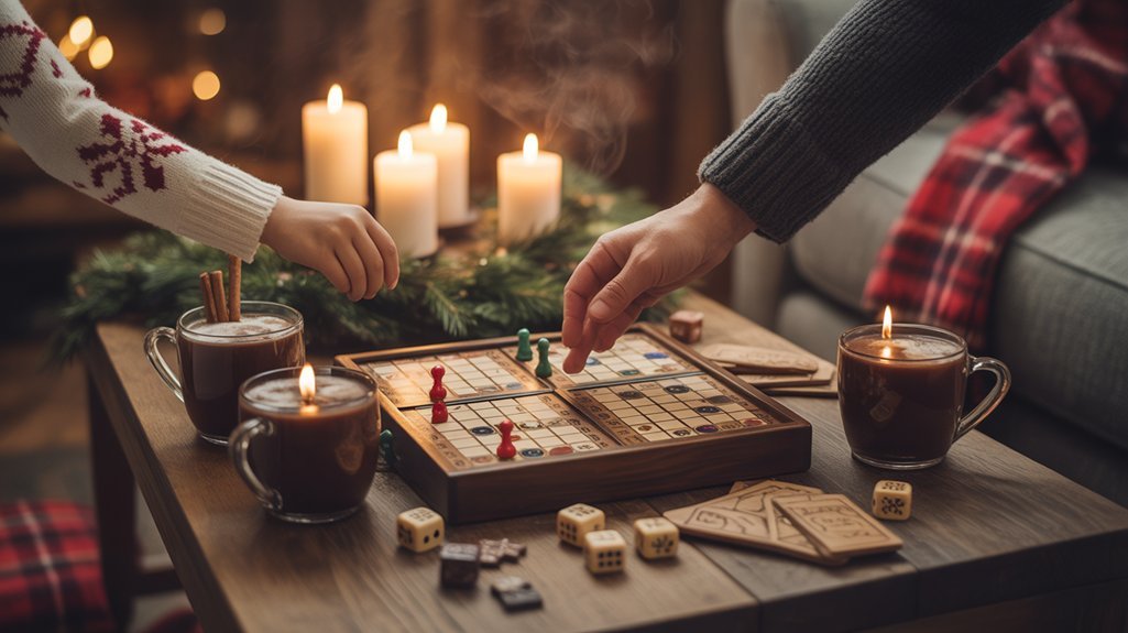 candlelit board game connection