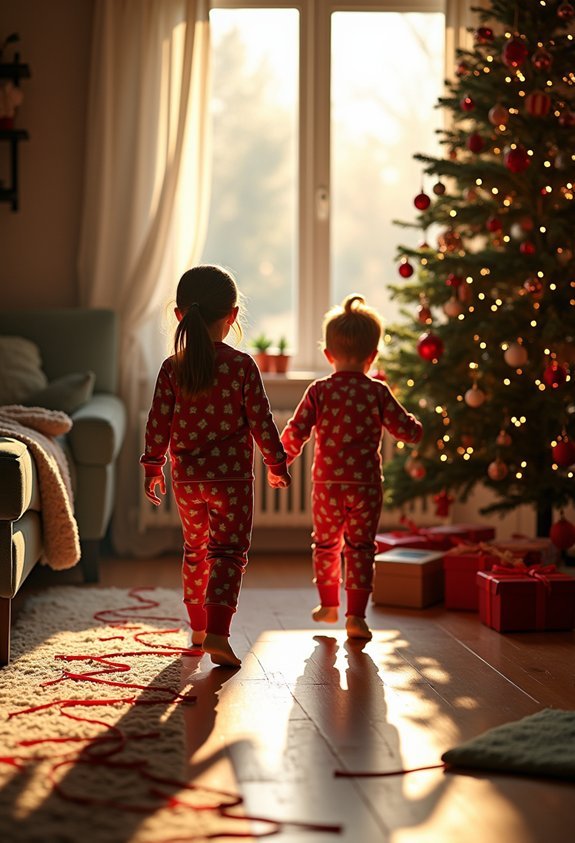 christmas morning scavenger hunt