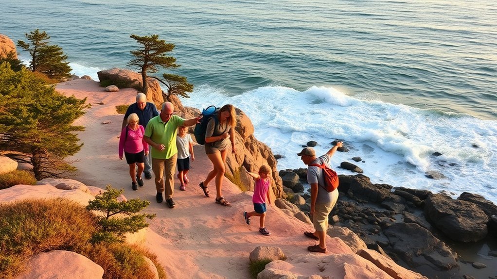 coastal adventures for families