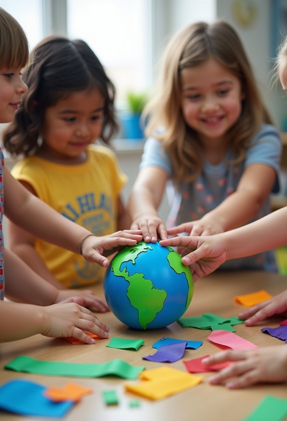 collaborative earth day projects