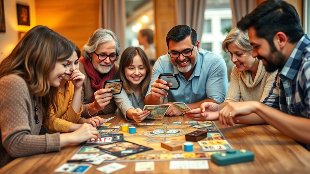 collaborative mystery deduction game