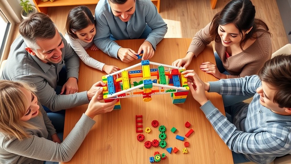 collaborative stem engineering play