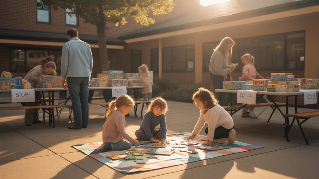 community toy swap event