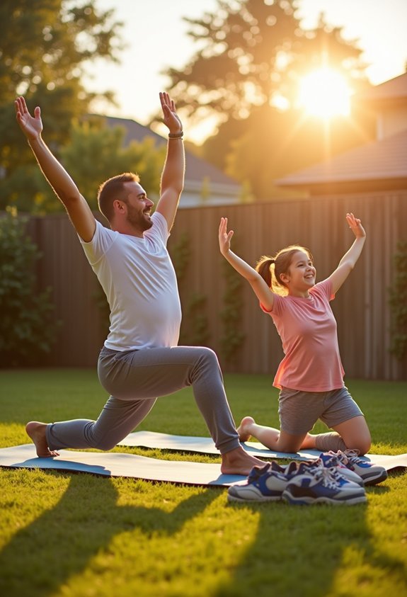 consistent weekend sports routine