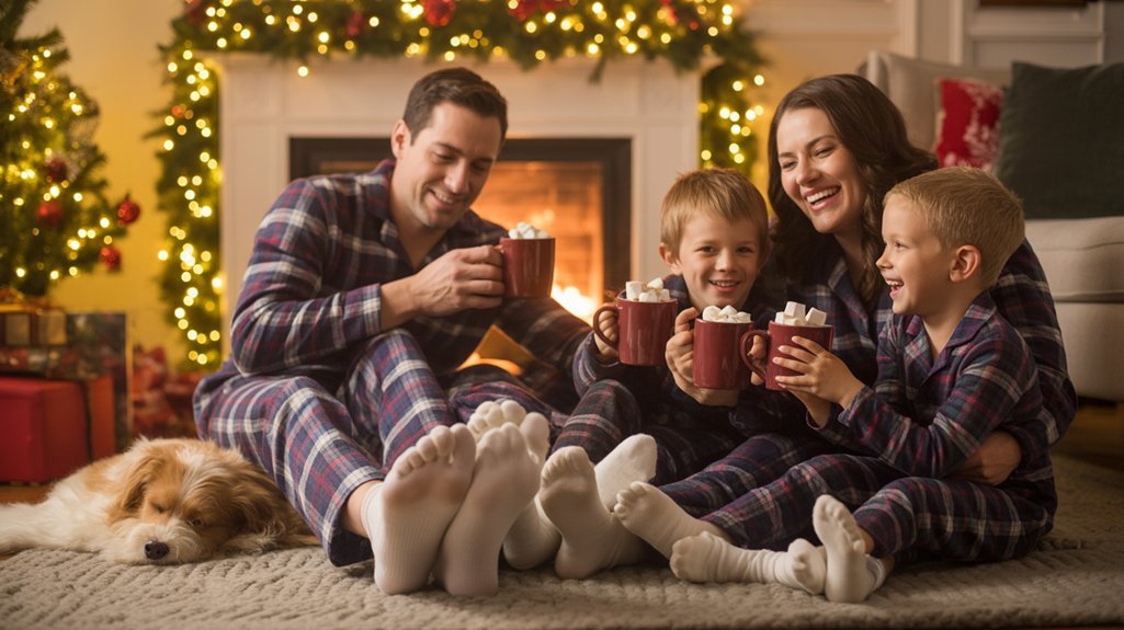 cozy bedtime pajama portraits