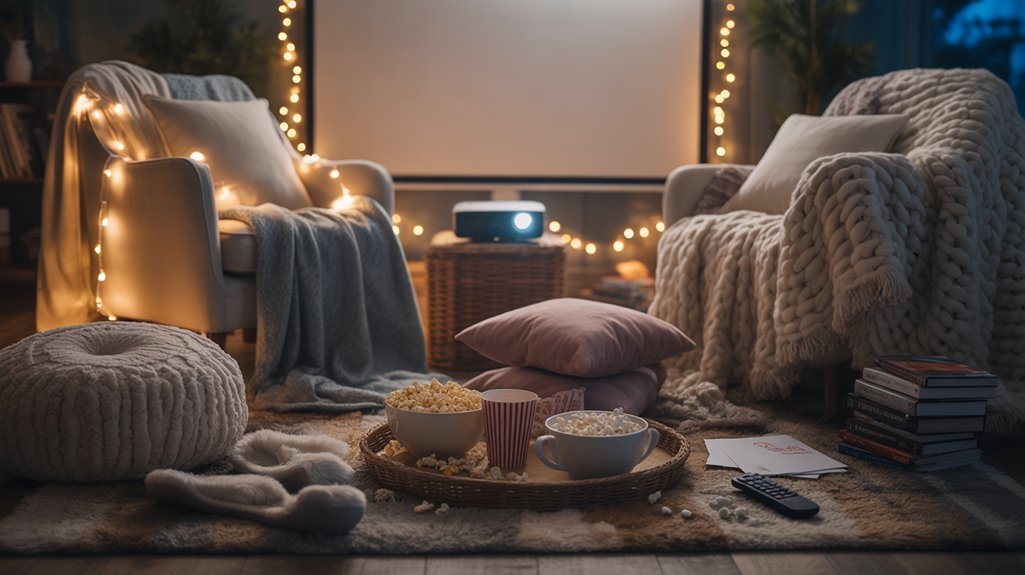 cozy blanket fort creation