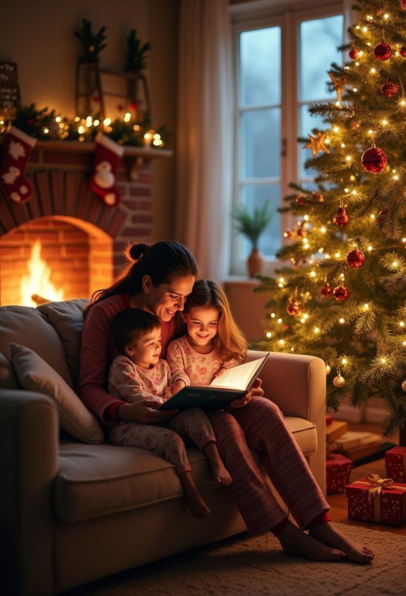 cozy christmas storytime tradition