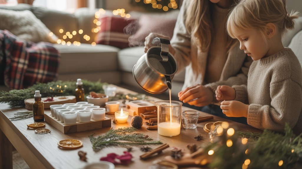 cozy diy candle soap gifts