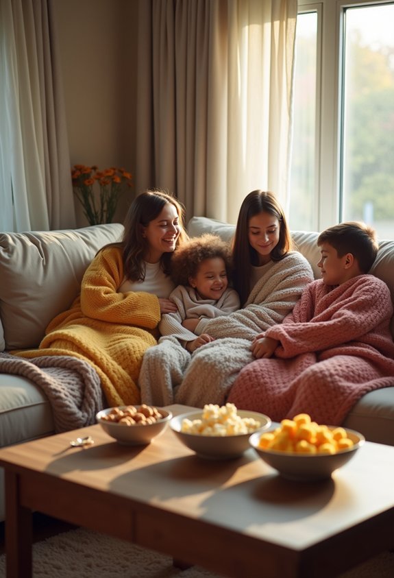 cozy family movie marathon