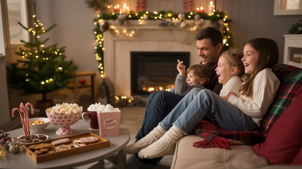 cozy holiday movie marathon