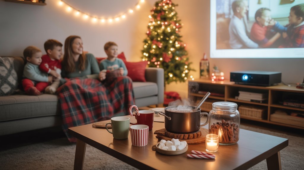 cozy hot cocoa gathering