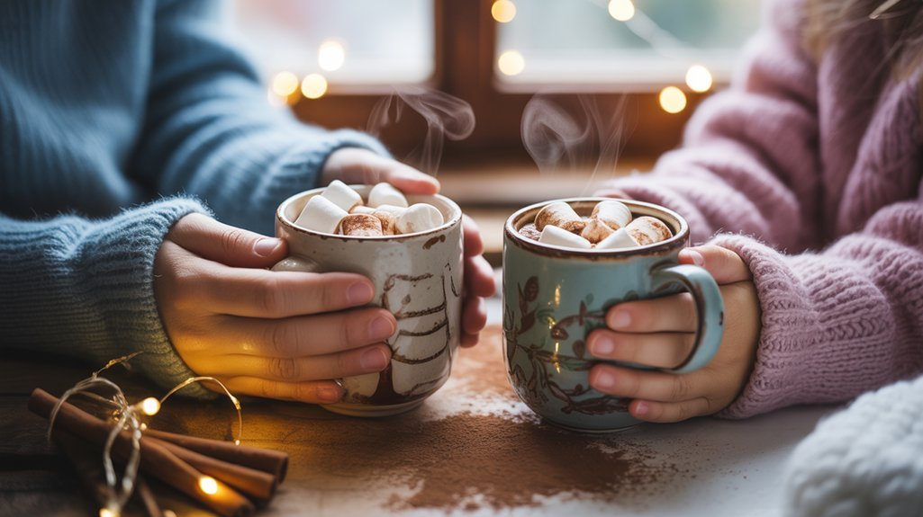 cozy mug steam photography