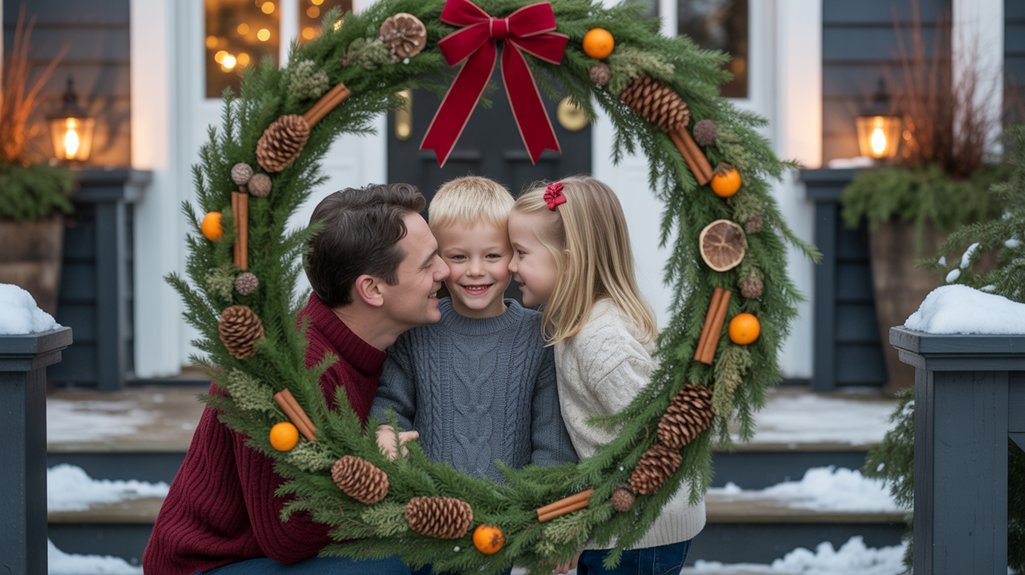 cozy porch photo session