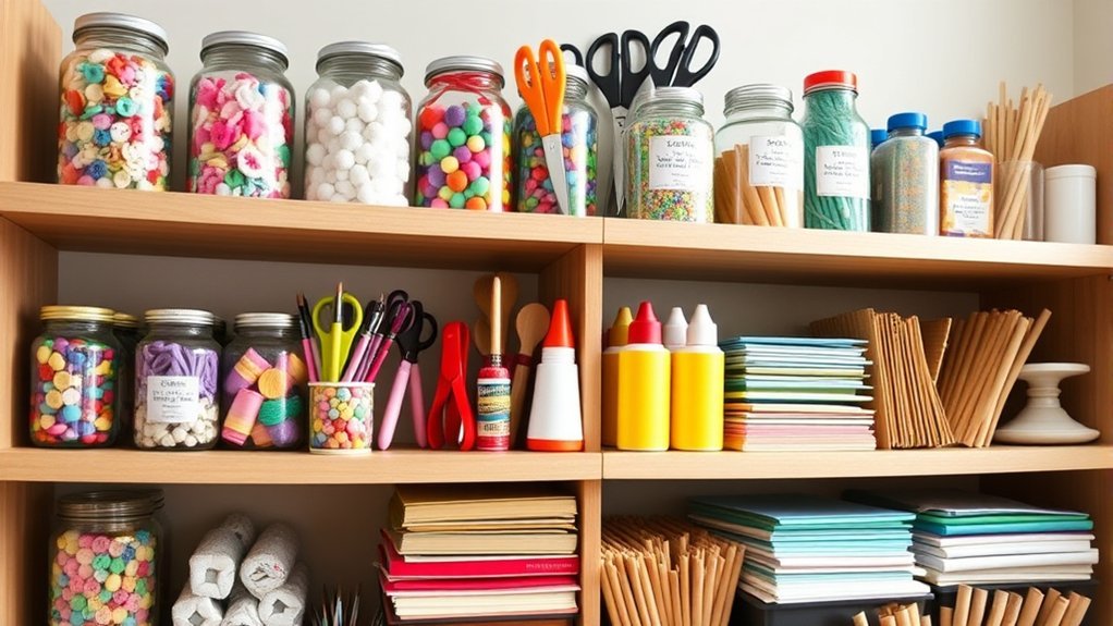 craft supplies organization essentials