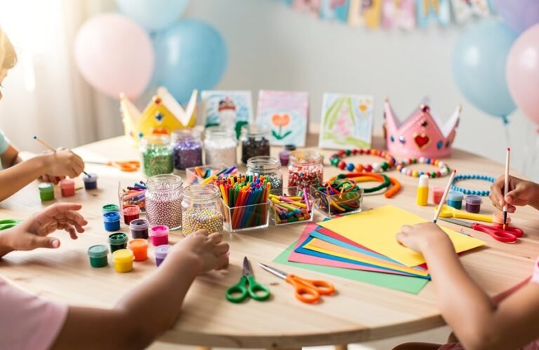 creative birthday craft activities