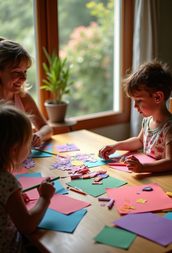 creative bonding through crafts