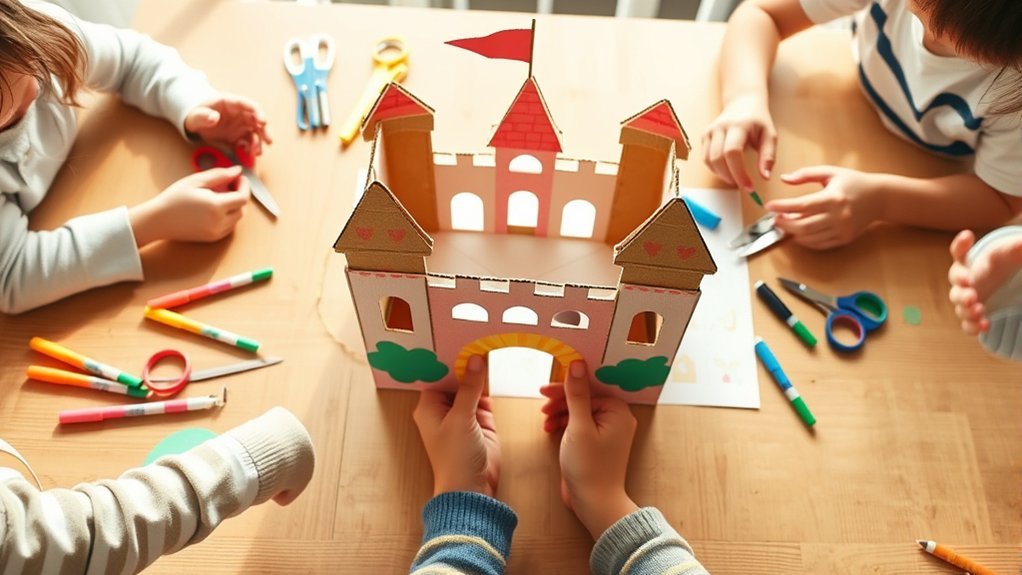 creative cardboard box projects
