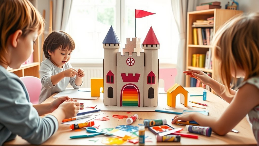 creative cardboard box projects