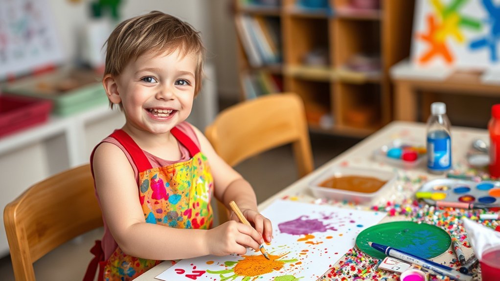 creative freedom through messiness