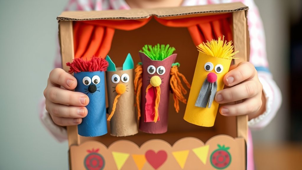 creative puppet playtime fun