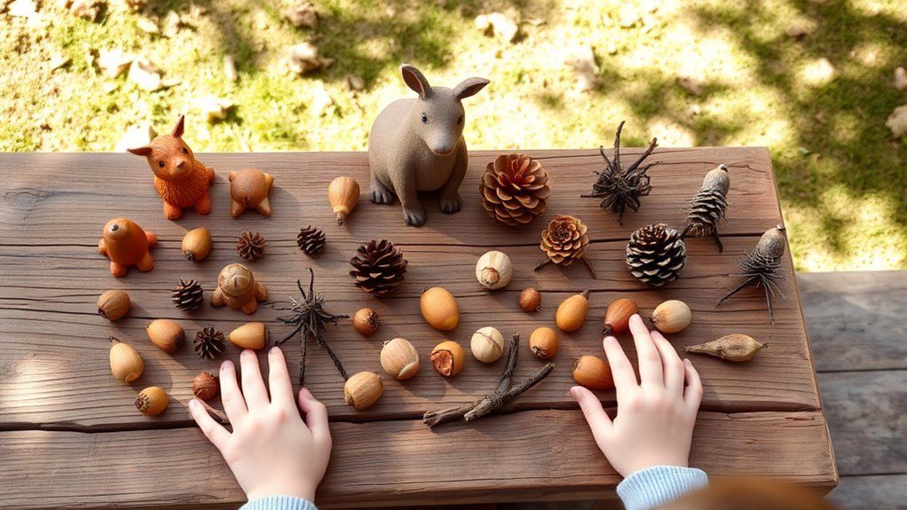 creative seed pod sculptures