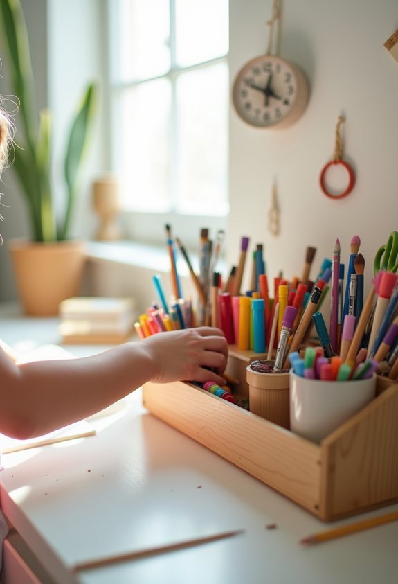 creative workspace desk organizers