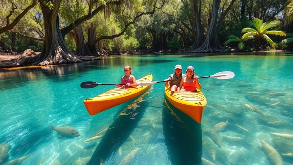 crystal clear kayaking adventure