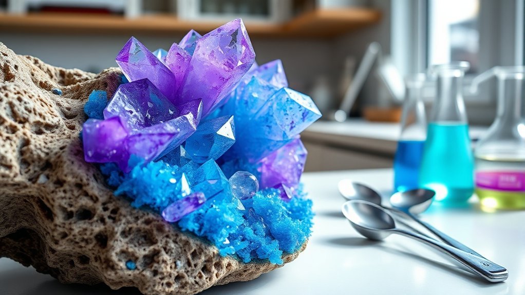 crystal gardens teach chemistry