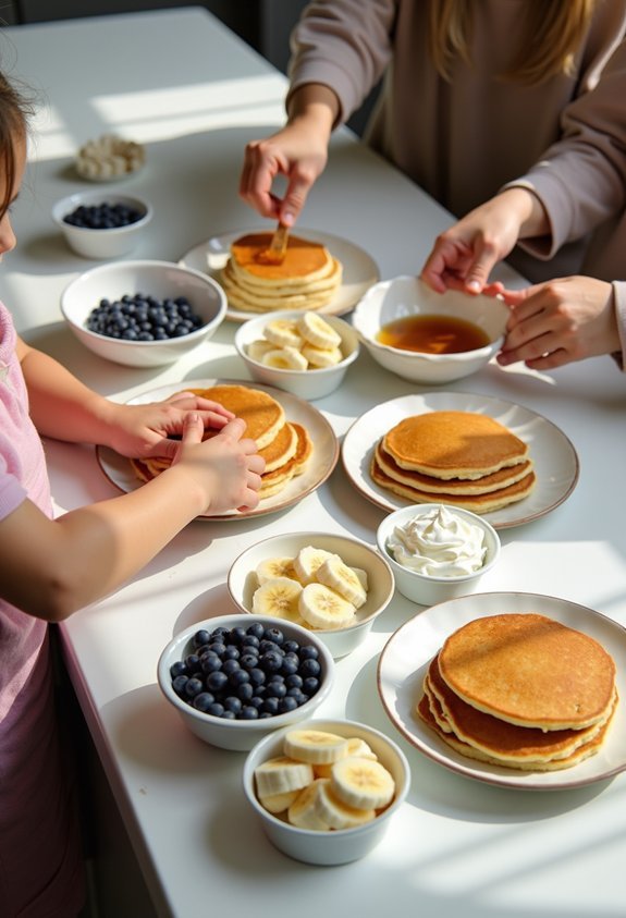customizable pancake breakfast fun